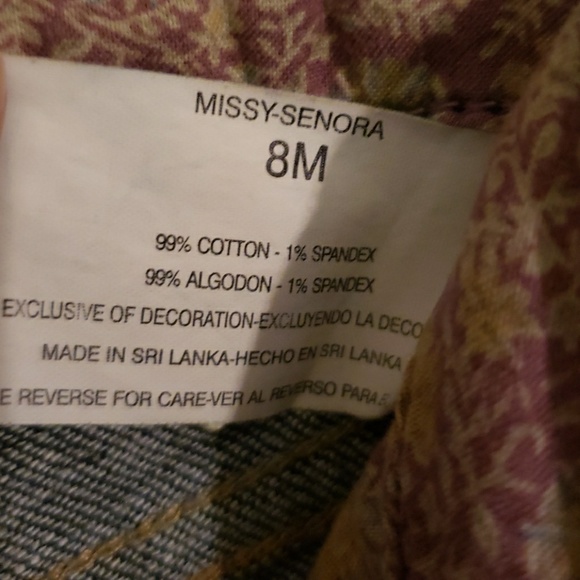 Missy-Senora 8M Jeans - Picture 3 of 6